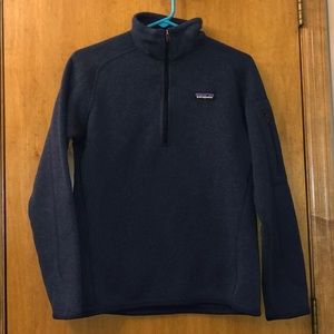 Navy Patagonia Better Sweater size M